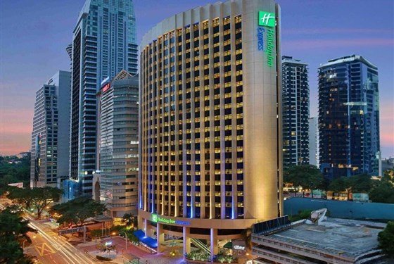 Marco Polo - Holiday Inn Express Kuala Lumpur City Centre - Večerní pohled na hotel