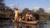 To nejlepší z Botswany - Botswana - tradiční kánoe mokoro