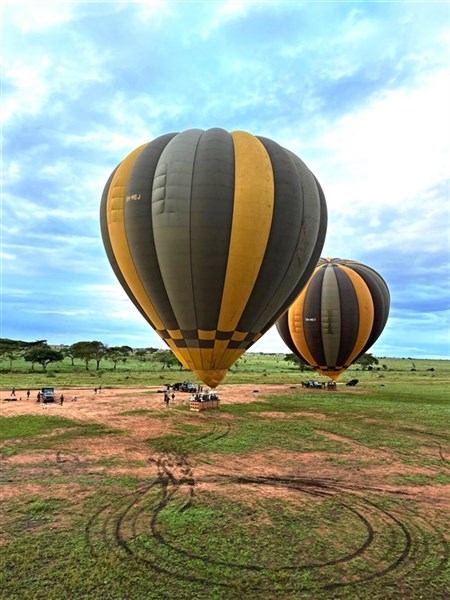 Let balónem v Serengeti - Tanzanie_Serengeti_Tarangire_Balón