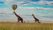 Let balónem v Serengeti - Tanzanie_Serengeti_Tarangire_Balón