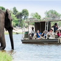 Chobe Princess loď na řece Zambezi - Botswana_Chobe_Chobe Princess_výlet - ckmarcopolo.cz