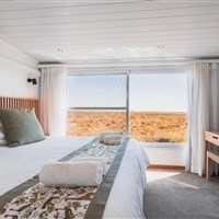 Chobe Princess loď na řece Zambezi - Botswana_Chobe_Chobe Princess_kabina - ckmarcopolo.cz