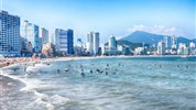 Barvy a chutě Jižní Koreje: 9 dní s českým průvodcem - Pláž v Busanu