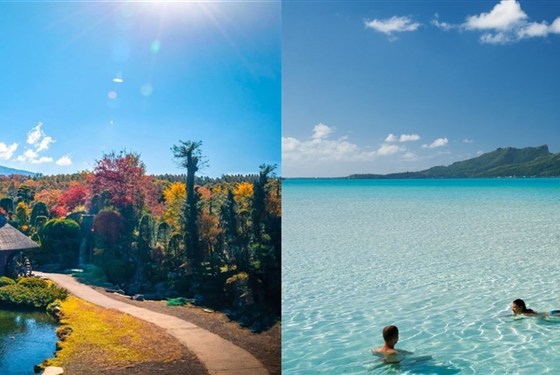 Exkluzivní dovolená - Japonsko a Bora Bora - 
