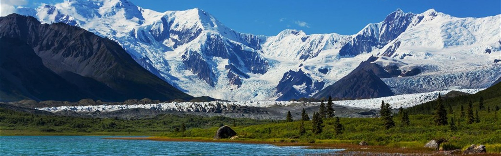 Aljaška - plavba ledovcovou krajinou - College Fjord - 