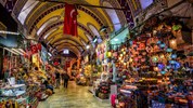 Anatolská odysea Kapadokie Mezopotámie Ararat Istanbul a Egejské pobřeží - Velký bazar v Istanbulu