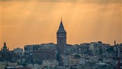 Anatolská odysea Kapadokie Mezopotámie Ararat Istanbul a Egejské pobřeží - Věž Galata v Istanbulu