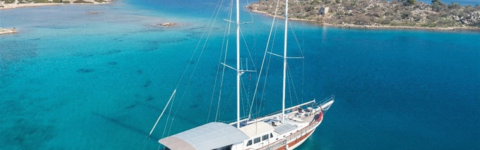 Za vínem a gastrozážitky po egejském pobřeží Turecka - Gulet v Egejském moři