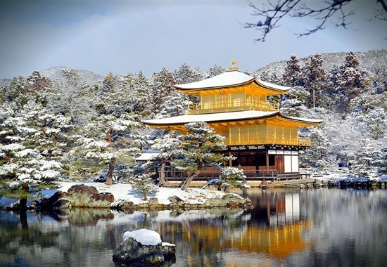 Cesta zimním Japonskem: Makakové a zasněžené chrámy - Asie