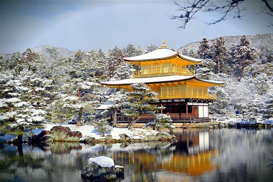 Cesta zimním Japonskem: Makakové a zasněžené chrámy - 