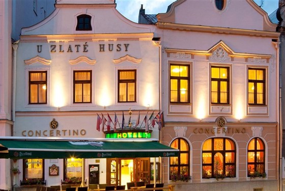 Marco Polo - Hotel Concertino - Zlatá Husa - Hotel Concertino - hlavní forka