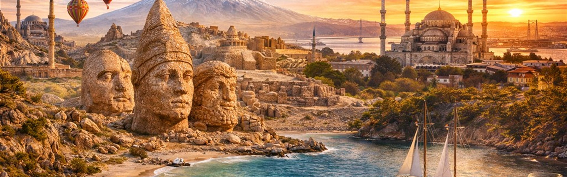 Anatolská odysea Kapadokie Mezopotámie Ararat Istanbul a Egejské pobřeží - Anatolská Odysea - image foto výběru lokací
