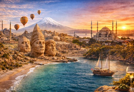 Anatolská odysea Kapadokie Mezopotámie Ararat Istanbul a Egejské pobřeží - Turecko - Anatolská Odysea - image foto výběru lokací