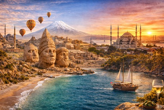 Anatolská odysea Kapadokie Mezopotámie Ararat Istanbul a Egejské pobřeží - Anatolská Odysea - image foto výběru lokací