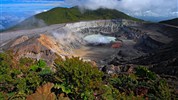 Kostarická odysea - od Pacifiku ke Karibiku: Corcovado, Tortuguero, Arenal, Monteverde - Sopka Poas na cestě mezi San Jose a La Fortunou,