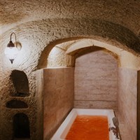 Dedeli Konak Cave Hotel - Soukromý turecký hammam v hotelu Dedeli Konak Cave pro relaxaci po dni v Kapadokii. - www.marco-polo.cz
