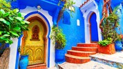 Maroko – královská města a Sahara (8 dní) - Modré uličky horského města Chefchaouen vytvářejí jedinečnou atmosféru a patří k nejkrásnějším místům v Maroku.