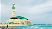 Velký okruh Marokem – Sahara, Marrákeš a Atlantik (11 dní) - Mešita Hassana II. v Casablance u Atlantského oceánu
