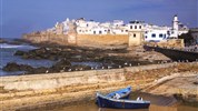 Maroko – královská města a Sahara (8 dní) - Historické hradby Essaouiry s výhledem na Atlantik