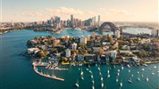 Velká cesta Austrálií a Oceánií - Sydney - přístav a opera při poznávacím zájezdu po Austrálii, Vanuatu a Fidži