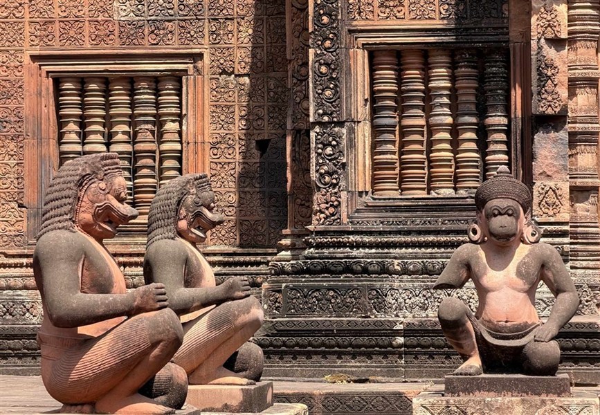 Skryté krásy Kambodži a severní Thajsko - Kambodža_Siem Reap_Banteray