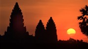Poznávací zájezd do Kambodži a severního Thajsko - Kambodža_Angkor_východ slunce