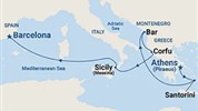 Středomořská plavba z Athén do Barcelony / Sun Princess