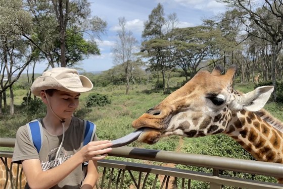 Marco Polo - Žirafí centrum v Nairobi - Keňa-Nairobi-Giraffe Centre