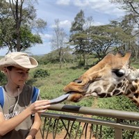Žirafí centrum v Nairobi - Keňa-Nairobi-Giraffe Centre - www.marco-polo.cz