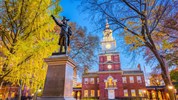 Poznávací zájezd - New York, Philadelfia, Washington DC & Cape May - Historická budova Independence Hall je symbolem americké nezávislosti.