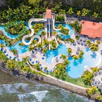 Las Casitas Village at El Conquistador - Letecký pohled na Coqui Water Park v resortním komplexu El Conquistador ve Fajardu. - www.marco-polo.cz