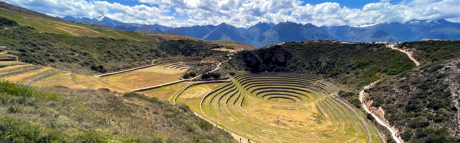Peru - za objevy říše Inků a Chachapoyas s průvodcem - Terasy v Moray, v Posvátrném údolí, Peru