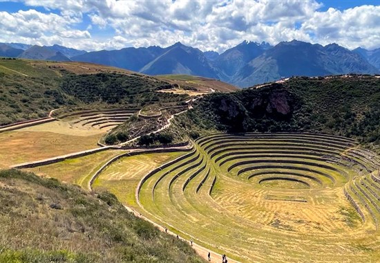 Peru - za objevy říše Inků a Chachapoyas s průvodcem -  - Terasy v Moray, v Posvátrném údolí, Peru