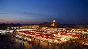 Královská cesta Marokem s českým průvodcem - Noční Marrákeš