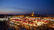 Královská cesta Marokem s českým průvodcem - Noční Marrákeš