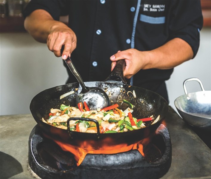 Belmond La Résidence d´Angkor - Kulinářské pochoutky si můžete užít v restauracích Ember a Spice Cirkle