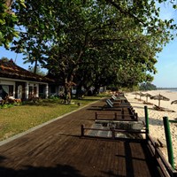Thande Beach Hotel - Pláž Ngapali patří k nejhezčím plážím v Barmě a hotel Thande Beach je postavený přímo u ní. - ckmarcopolo.cz