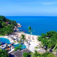 The Tongsai Bay hotel Koh Samui - bazén s pláží - ckmarcopolo.cz