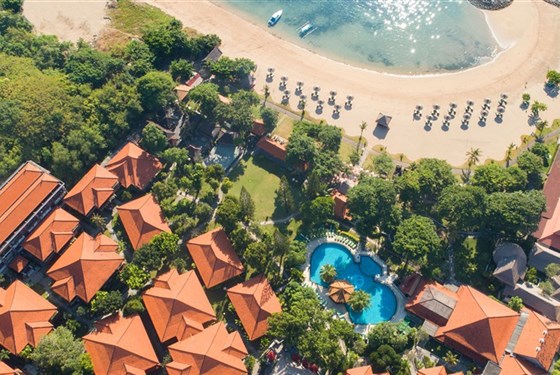 Marco Polo - Bali Tropic - hotelová zahrada a pláž