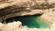 Privátní okruh Ománem + moře (s vlastním řidičem) - Přírodní propadlina Bimmah Sinkhole