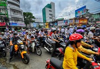 Saigon - denní provoz