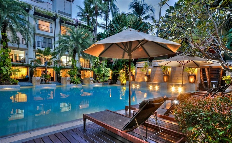 Pobyt u moře - Burasari resort and spa Phuket - bazén