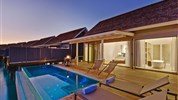 Kuramathi Island Resort 4* - 30% sleva při objednání do 15.3. - Thundi water villa with pool