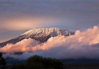 Keňa_park Amboseli_výhled na Kilimandžáro