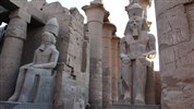 Plavba po Nilu s česky mluvícím průvodcem a pobyt u moře - chrám Luxor
