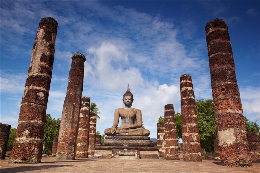 Poznávací okruh Kambodžou + centrální a severní Thajsko - Thajsko_Sukhothai