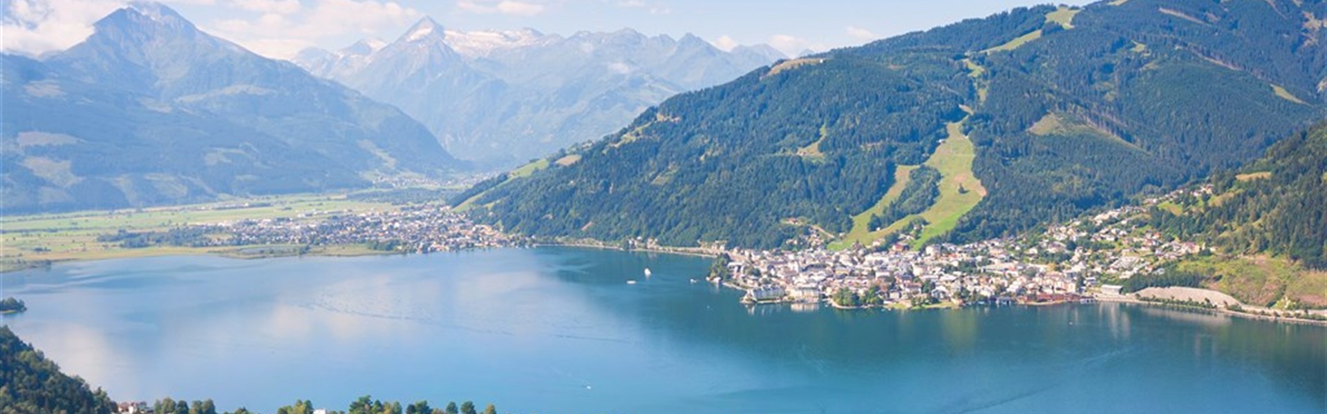 Salcbursko - Zell am See, Salcbursko, jezero, léto