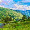Rakousko-Alpy-Salsbursko-Saalbach-Hinterglemm