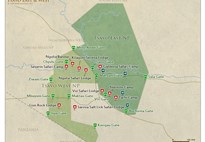 Výlet od moře na safari - NP Tsavo East - 3 dny