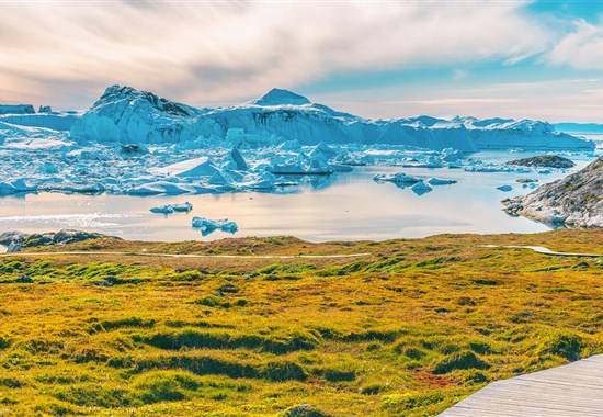 Grónsko - magický svět ledovců - Island - 
